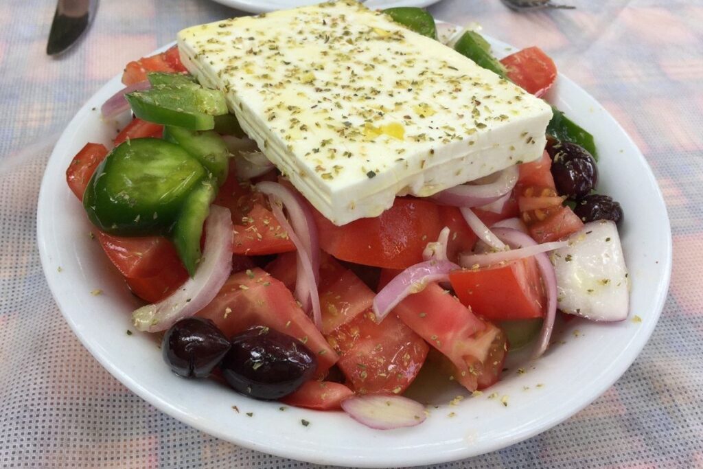 GREEK_SALAD_athens_1_day_itinerary_first_time_in_athens